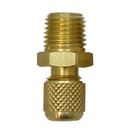 U-View Ultraviolet Systems 1/4" M w/CAP & VCORE X 1/8" MNPT(6pk) CSAD24